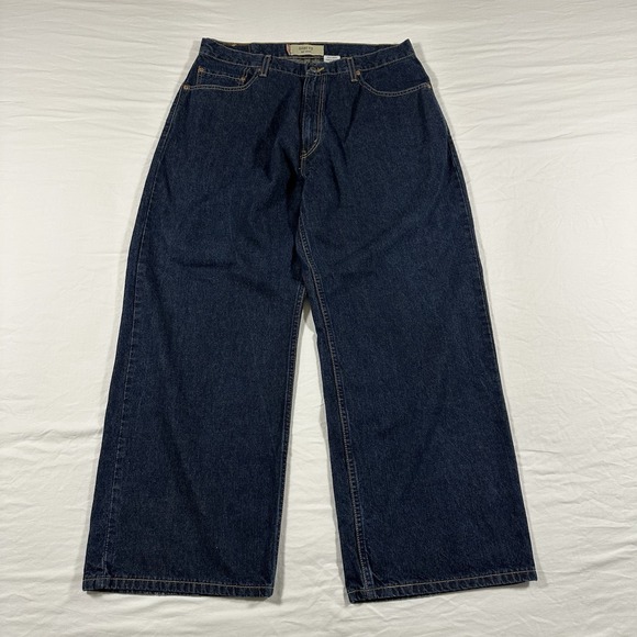 Levi's 599 Giant Fit Baggy Skater Dark Wash Jeans Size 34x30